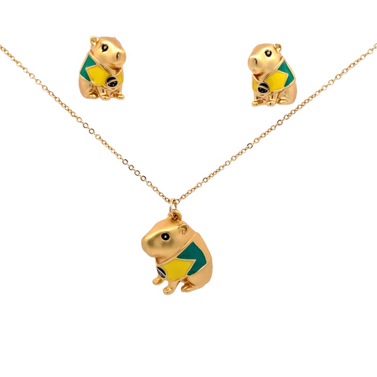 Set Capibara Brasil