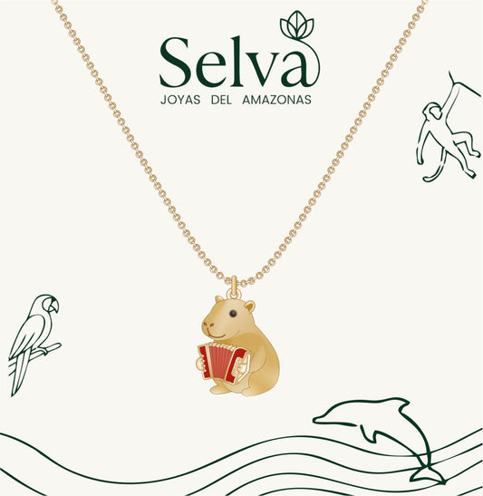 Collar Capibara Vallenato