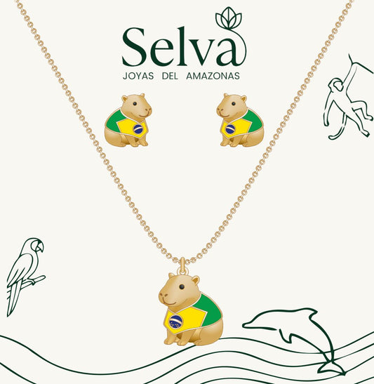 Set Capibara Brasil