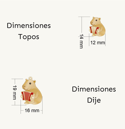 Set Capibara Vallenato