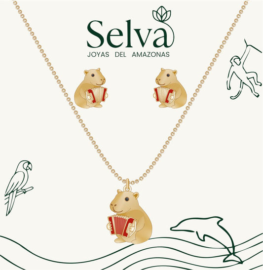 Set Capibara Vallenato