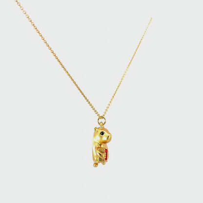 Collar Capibara Vallenato